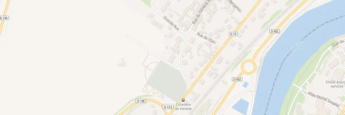 Plan du 590 Rue du Général Koenig à Venette