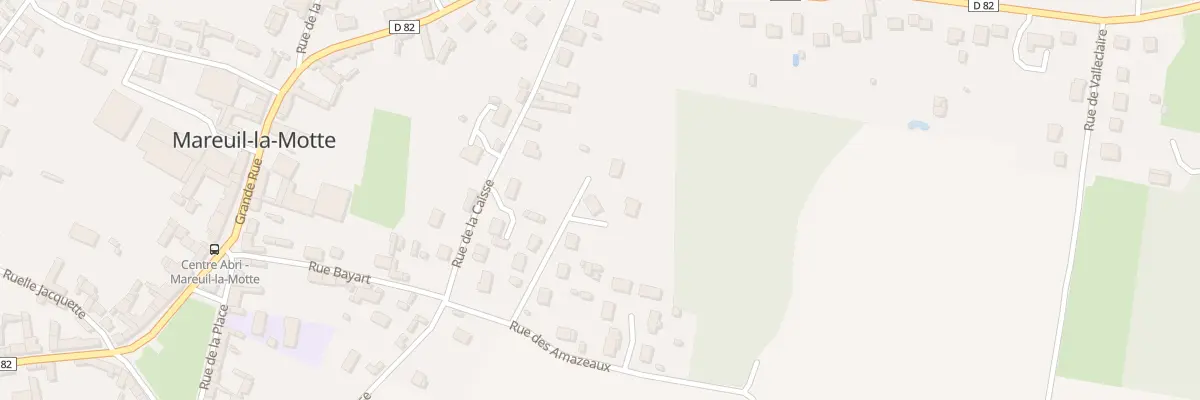 Plan du 8 Rue du Courtil Fontaine à Mareuil-la-Motte