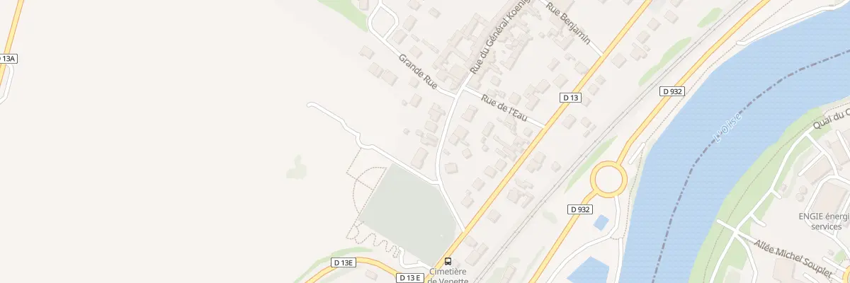 Plan du 580 Rue du Général Koenig à Venette