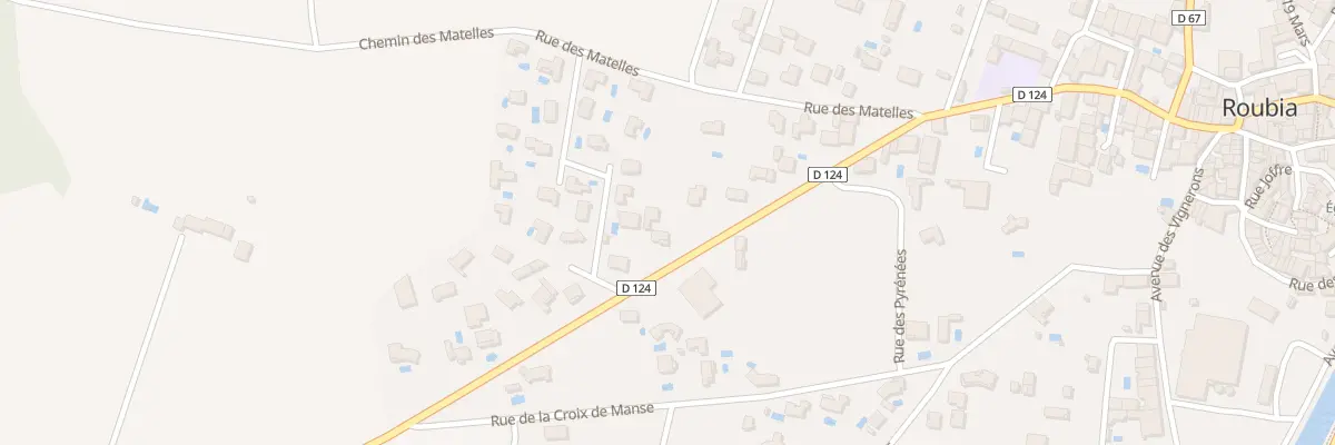 Plan du 14 Av des Loisirs à Roubia