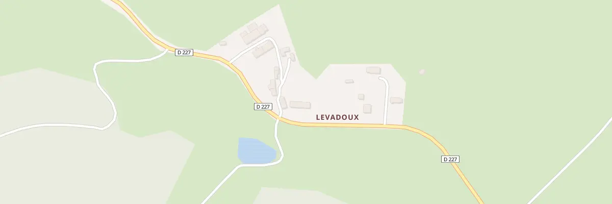Plan du 5164 Levadoux à Gouttières
