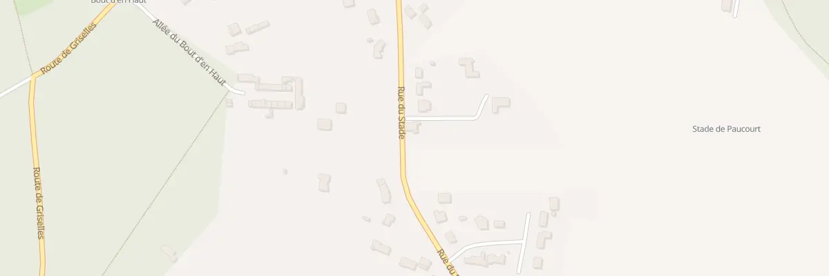 Plan du 582 Rue du Stade à Paucourt
