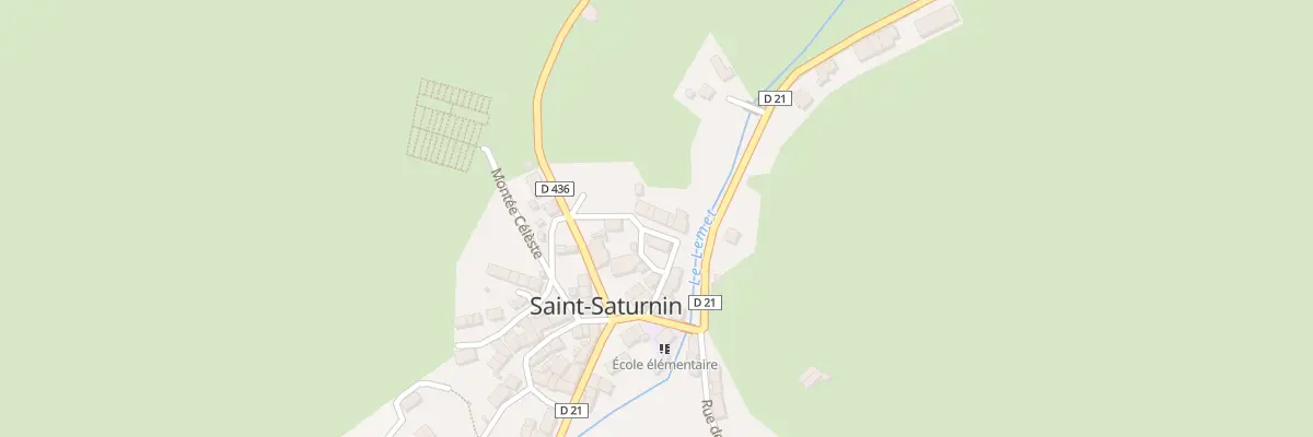 Plan du 5132 Le Bourg à Saint-Saturnin