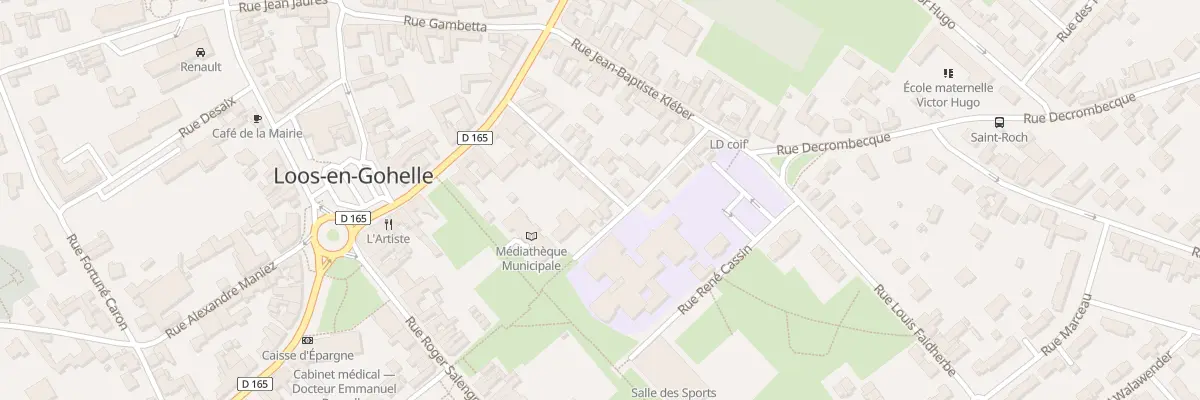 Plan du 12 Rue Mozart à Loos-en-Gohelle