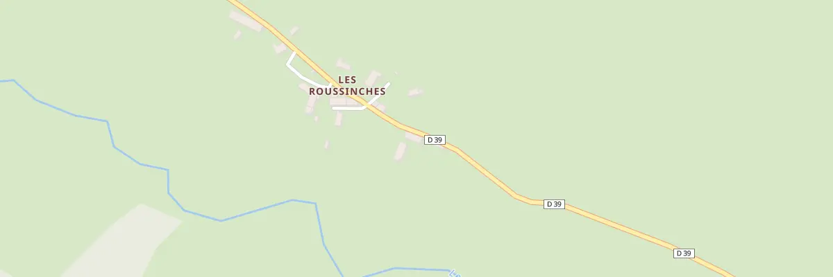 Plan du 67 Les Roussinches à Brezons
