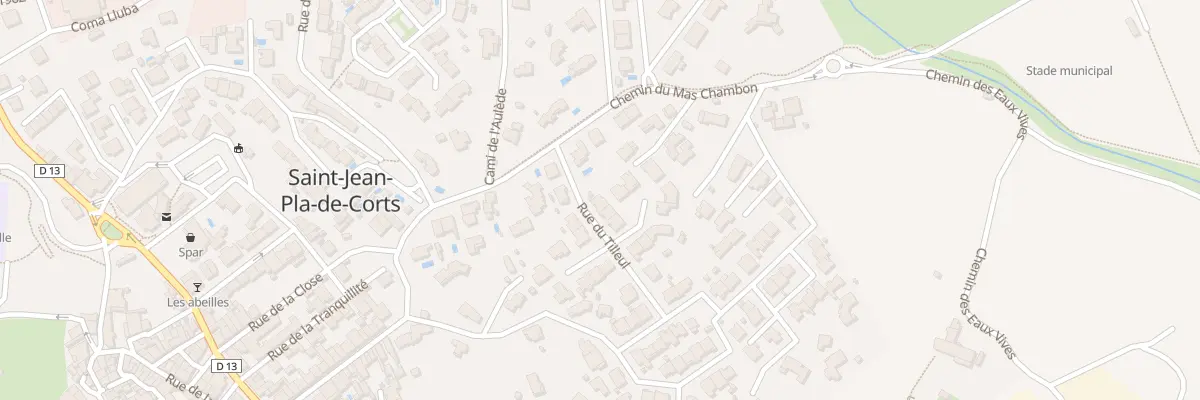 Plan du 21 Rue du Tilleul à Saint-Jean-Pla-de-Corts