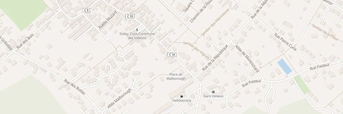 Plan du 74B Rue de la Houzelle à Moret-Loing-et-Orvanne