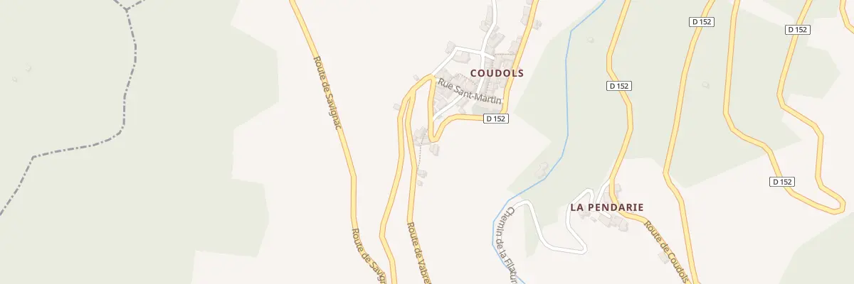 Plan du 5249 Coudols à Viala-du-Tarn
