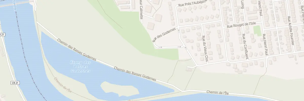 Plan du 6 Rue des Godernes à Champagne-sur-Seine