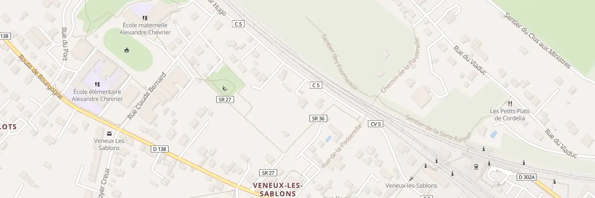 Plan du 7T Rue Victor Hugo à Moret-Loing-et-Orvanne