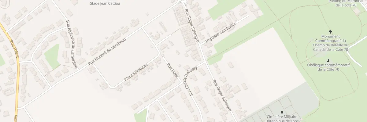 Plan du 96 Rue Roger Salengro à Loos-en-Gohelle