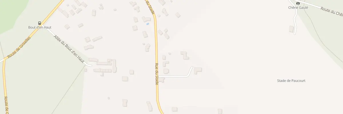 Plan du 656 Rue du Stade à Paucourt