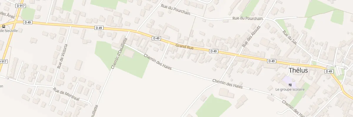 Plan du 37B Vc Grande Rue à Thélus