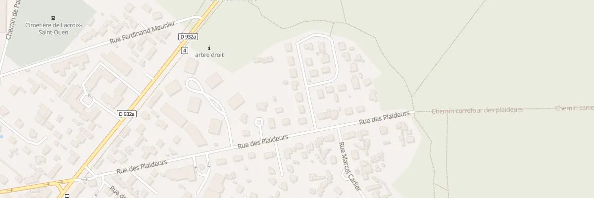 Plan du 2 Rue de Picardie à Lacroix-Saint-Ouen