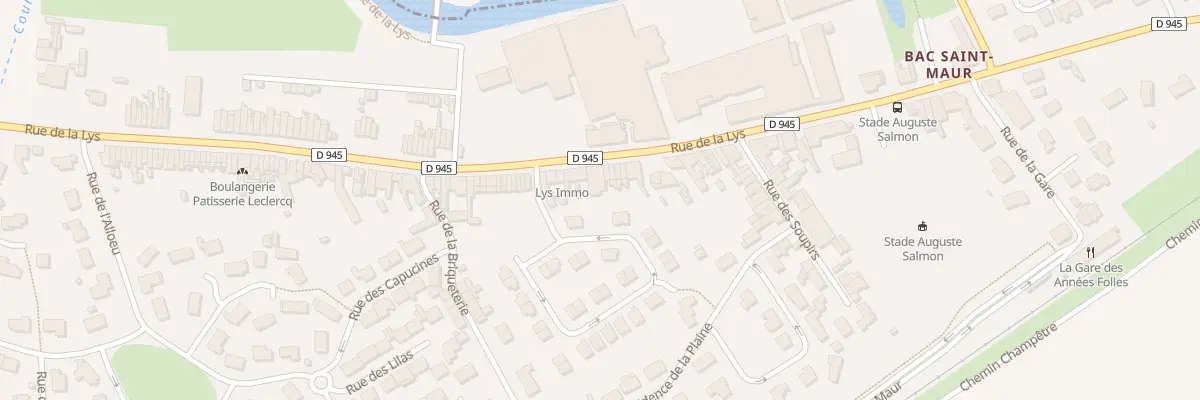 Plan du 3094 Rue de la Lys à Sailly-sur-la-Lys