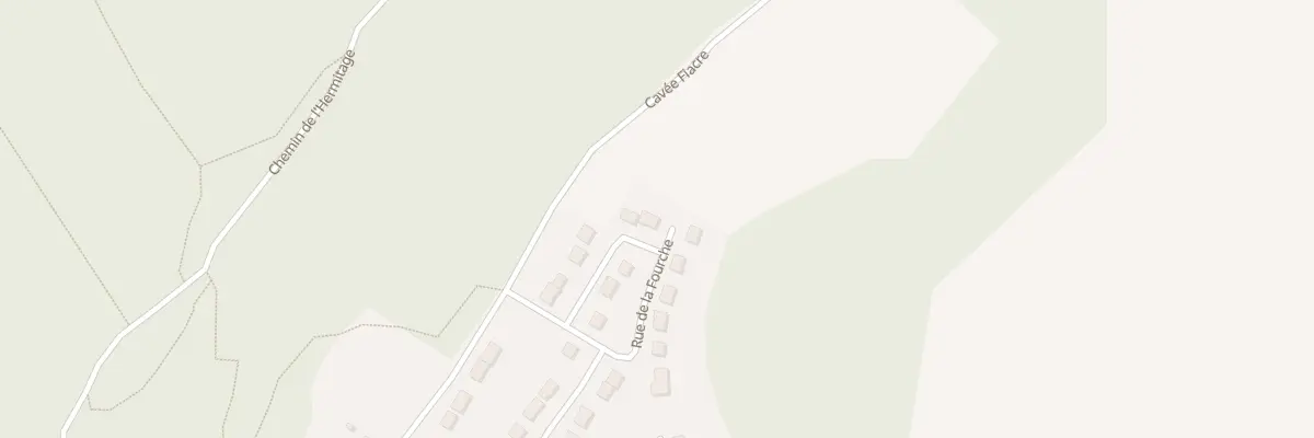 Plan du 255 Rue de la Fourche à Verneuil-en-Halatte