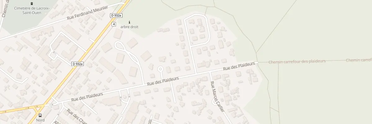 Plan du 1 Rue de Picardie à Lacroix-Saint-Ouen