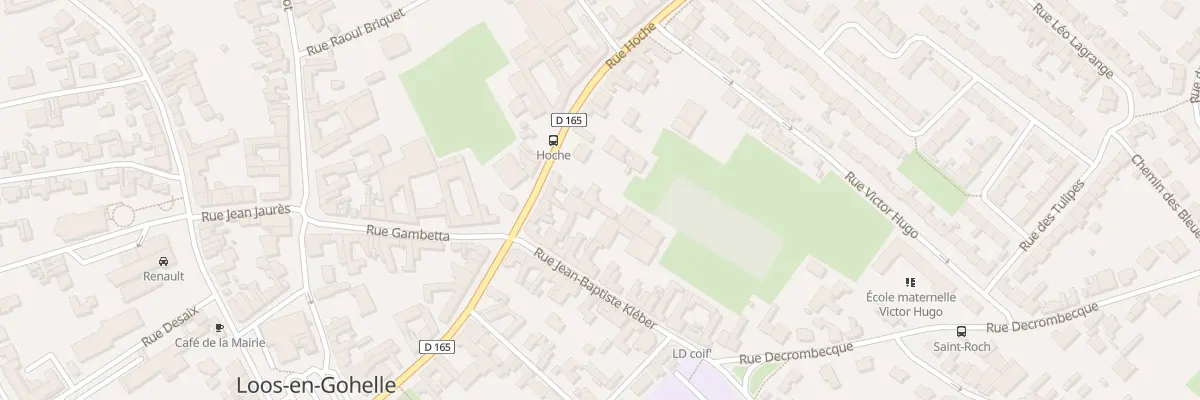 Plan du 10 Rue Hoche à Loos-en-Gohelle