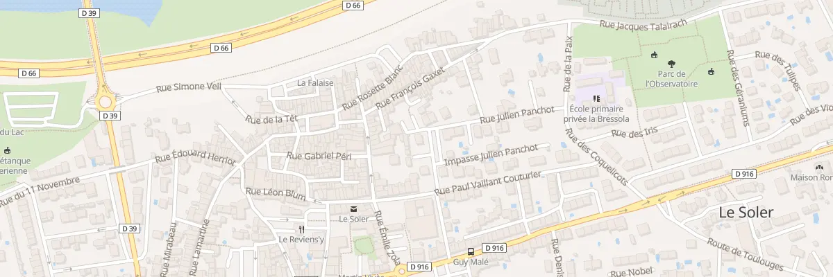 Plan du 7 Rue Julien Panchot au Soler