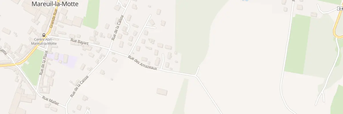 Plan du 11 Rue des Amazeaux à Mareuil-la-Motte