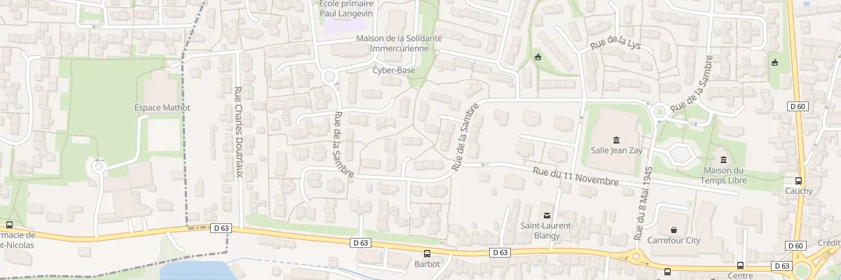 Plan du 5 Rue de la Loue à Saint-Laurent-Blangy