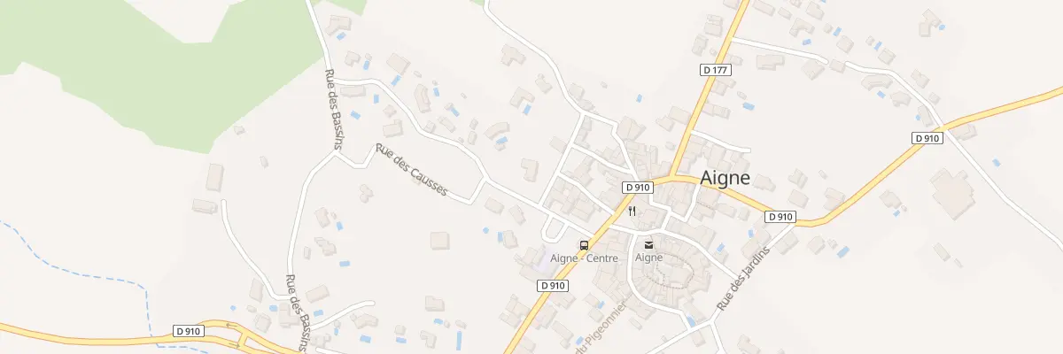 Plan du 5224F Rue des Causses à Aigne