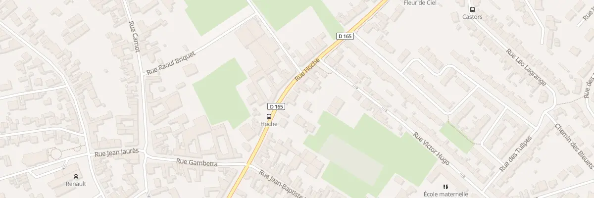 Plan du 20 Rue Hoche à Loos-en-Gohelle