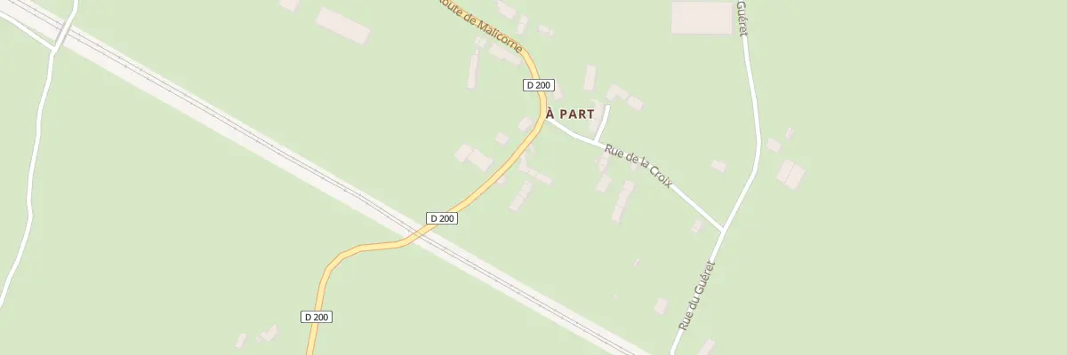 Plan du 4 Rte de Malicorne à Colombier