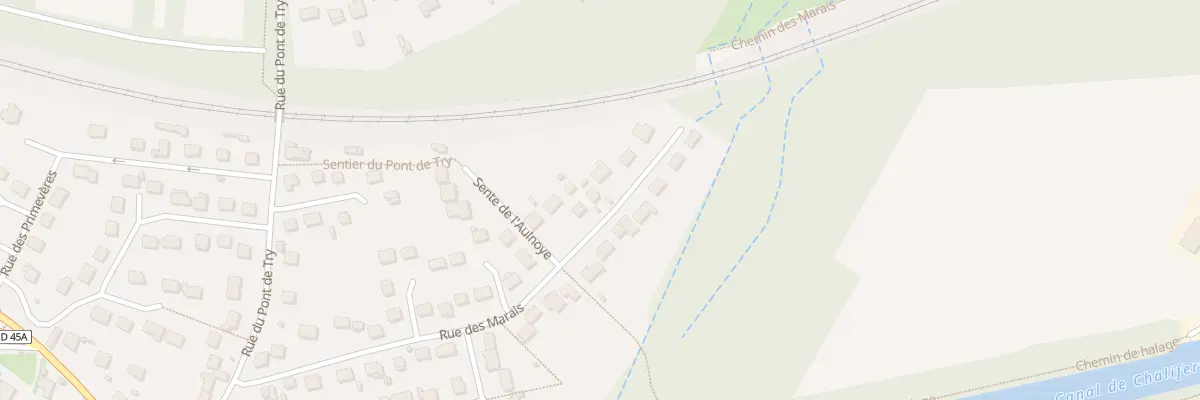 Plan du 31 Rue des Marais à Coupvray