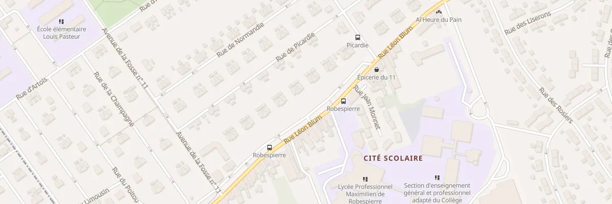 Plan du 96 Rue Léon Blum à Lens