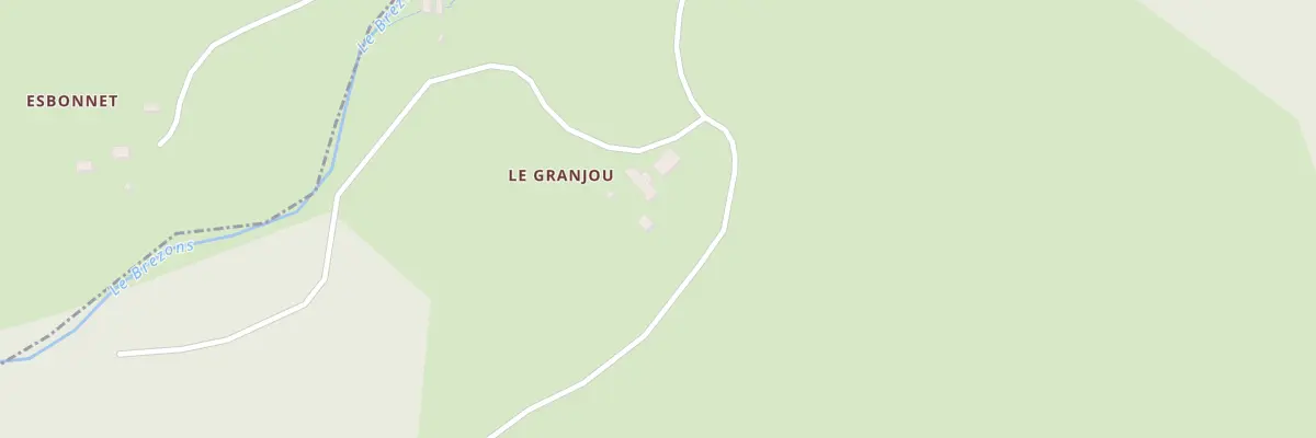 Plan du 5102 Le Granjou à Paulhenc