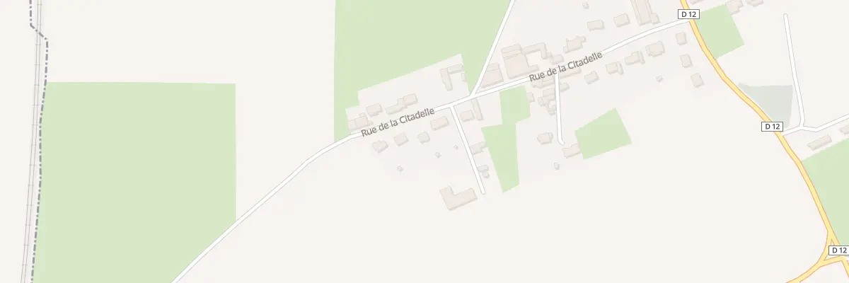 Plan du 22 Rue de la Citadelle à Hamelincourt