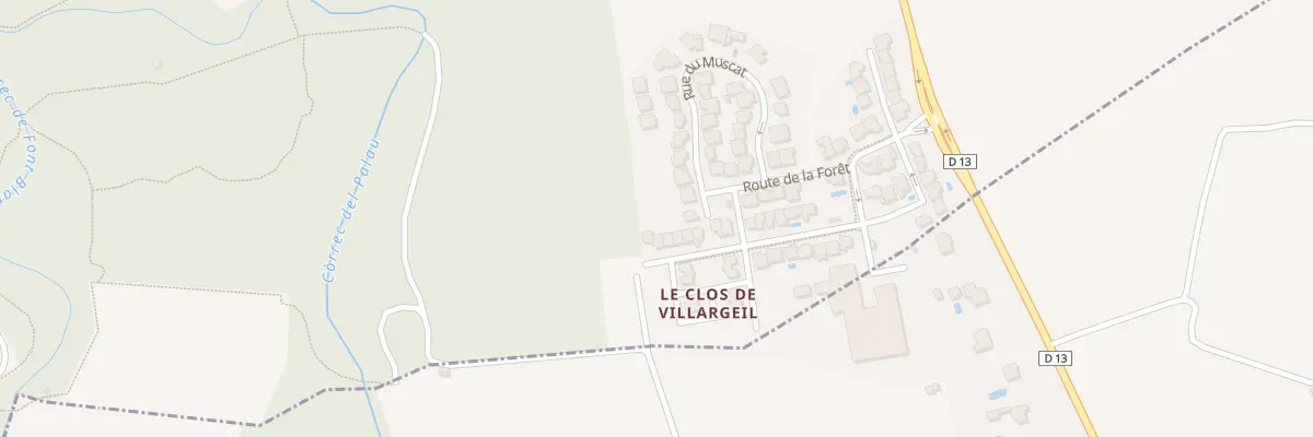 Plan du 13 Rue du Muscat à Saint-Jean-Pla-de-Corts