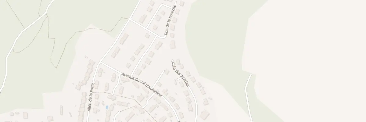 Plan du 389 All des Acacias à Béthisy-Saint-Pierre