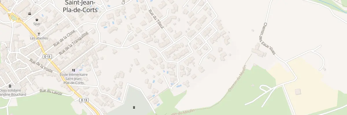 Plan du 10 Rue des Saules à Saint-Jean-Pla-de-Corts