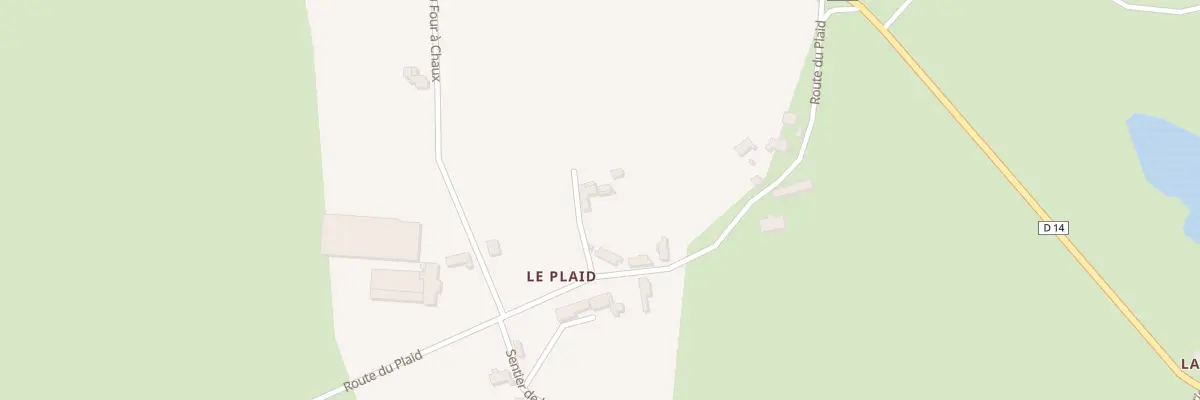 Plan du 2 Che de la Carrière à Valigny