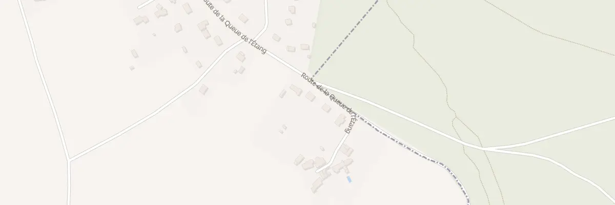 Plan du 11 La Queue de l’Etang à Ferrières-en-Gâtinais