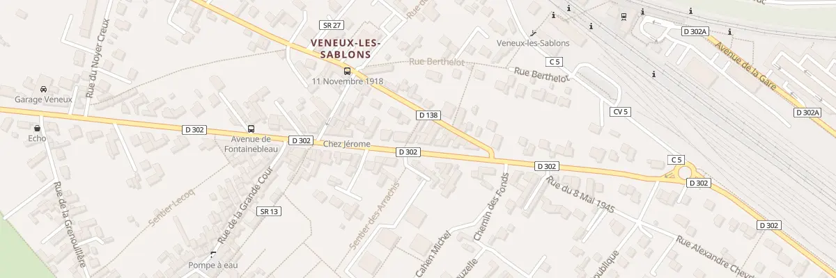 Plan du 70 Av de Fontainebleau Veneux à Moret-Loing-et-Orvanne