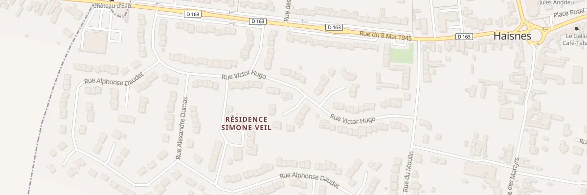 Plan du 48 Rue Victor Hugo à Haisnes