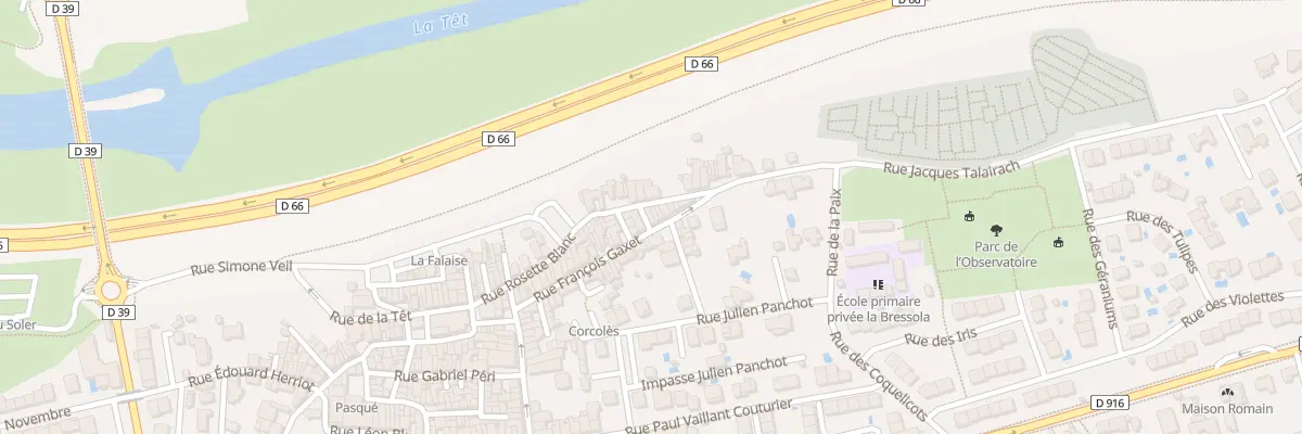 Plan du 43 Rue François Gaxet au Soler