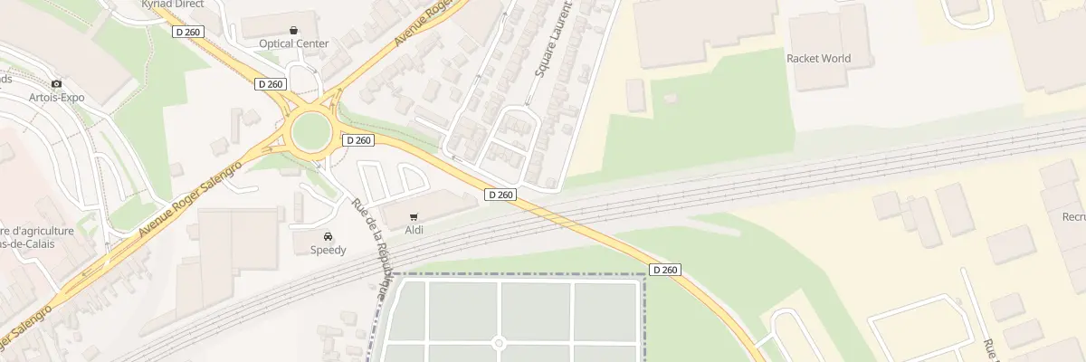 Plan du 61 Sq Laurent à Saint-Laurent-Blangy
