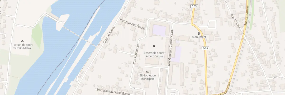 Plan du 7 Rue Achille Lez à Champagne-sur-Seine