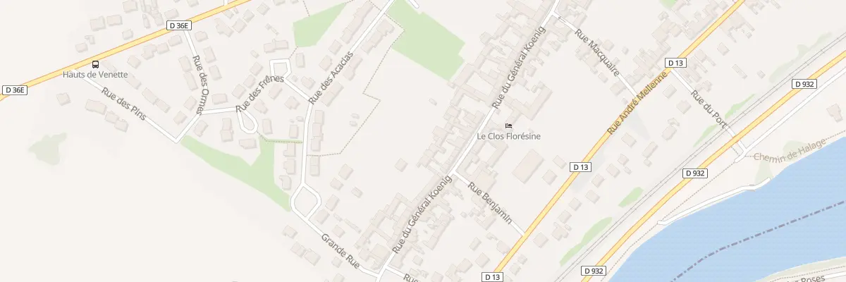 Plan du 370 Rue du Général Koenig à Venette