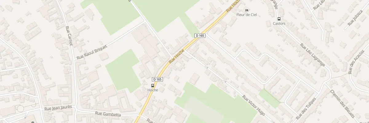 Plan du 28 Rue Hoche à Loos-en-Gohelle