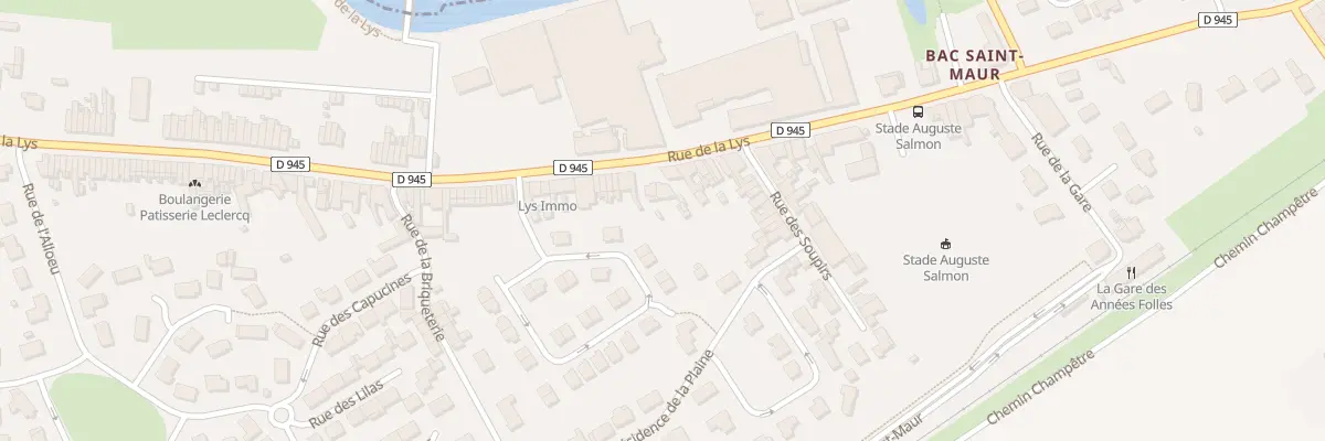 Plan du 3136 Rue de la Lys à Sailly-sur-la-Lys