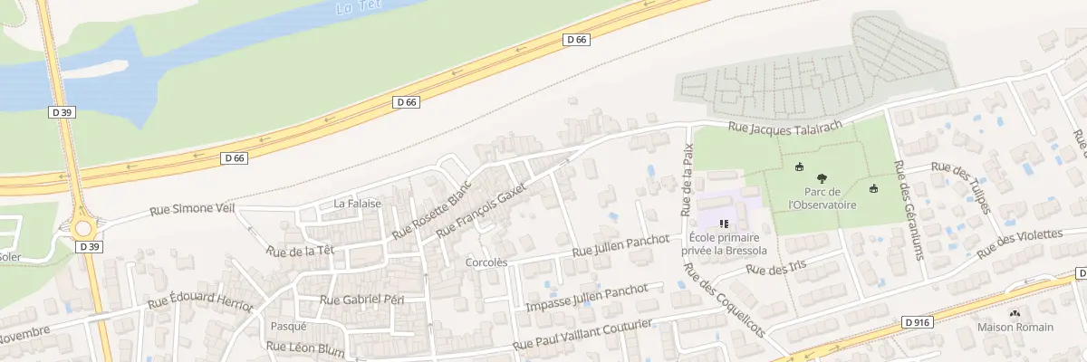 Plan du 44 Rue François Gaxet au Soler