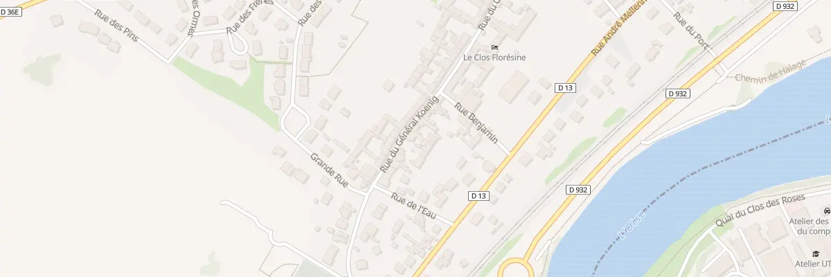 Plan du 449 Rue du Général Koenig à Venette