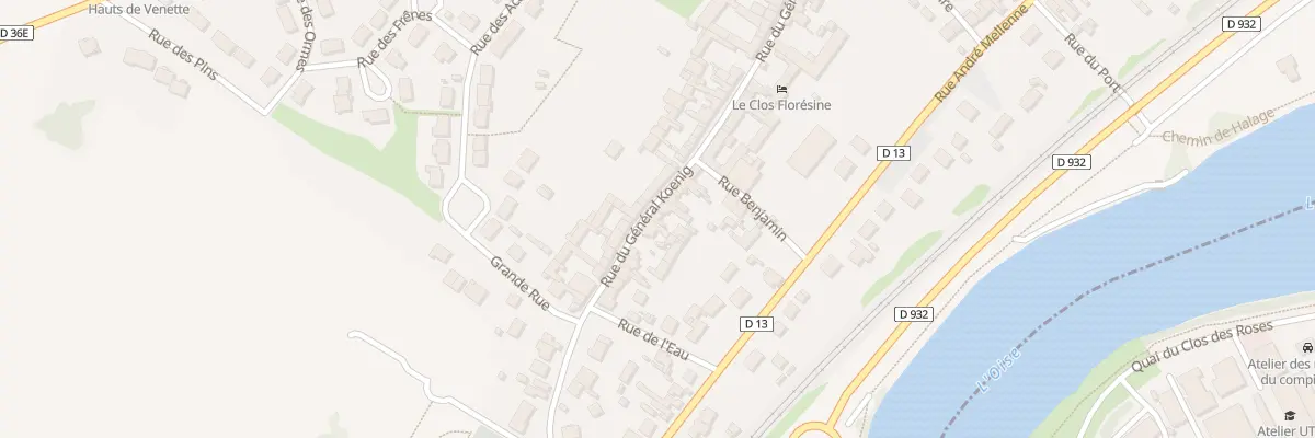 Plan du 427 Rue du Général Koenig à Venette