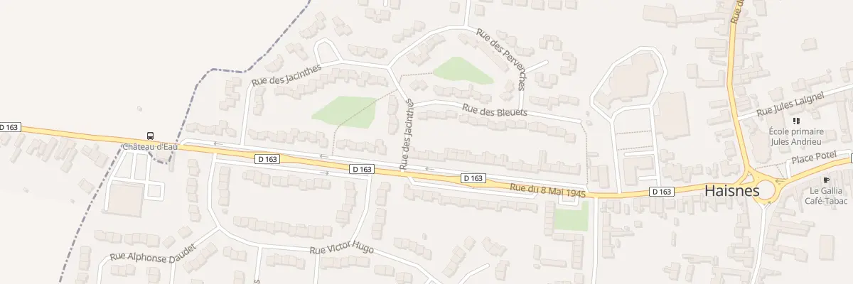 Plan du 33 Rue du 8 Mai à Haisnes