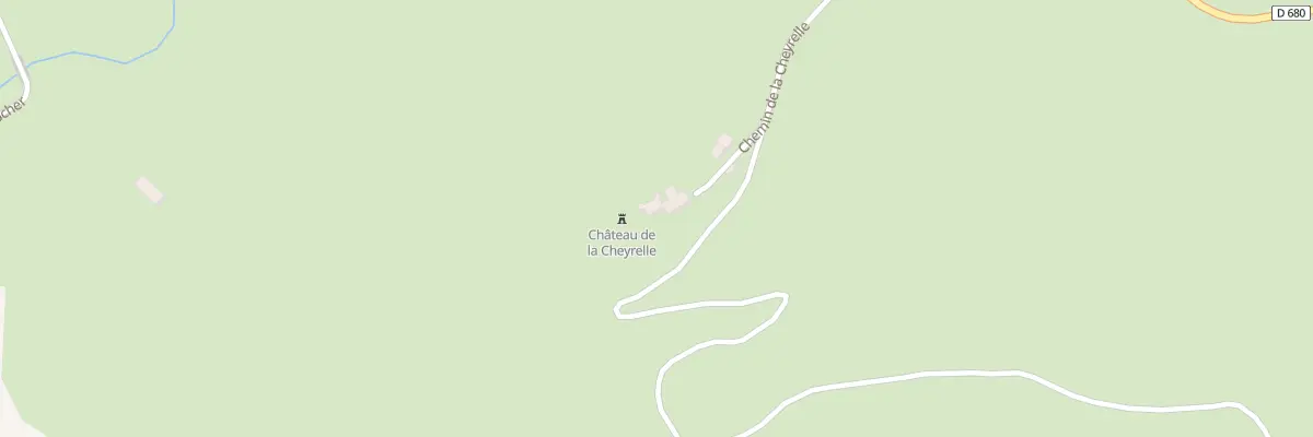 Plan du 5006 La Cheyrelle à Dienne